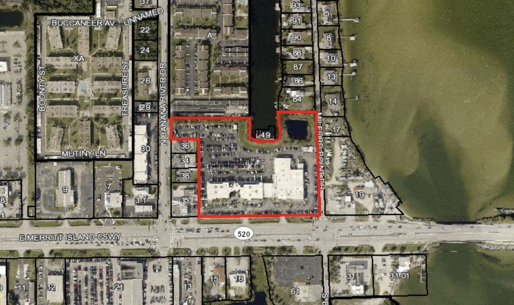 Prominent Location Auto Dealership: 1800 -1850 E Merritt Island Causeway, Merritt Island, FL 32952